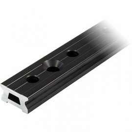 RC1300-1.0  Series 30 Track, Black, 996 mm M8 CSK fastener holes. Pitch=100mm Stop hole pitch=50mm