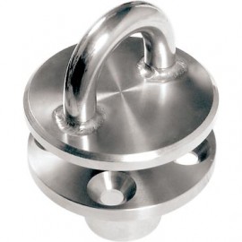 RF2433-09  Padeye, Removable, 4 Mounting Holes, 9mm (11/32") Bar